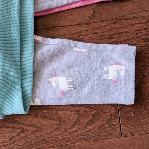 2 Pekkle Girls Outfits - Unicorns & Rainbows - BNWT - Picture 4 of 8